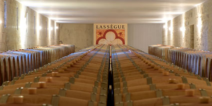 Chateau Lassegue Barriquekeller